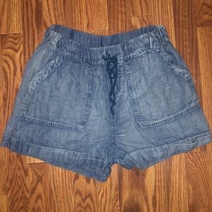 Velvet heart shorts